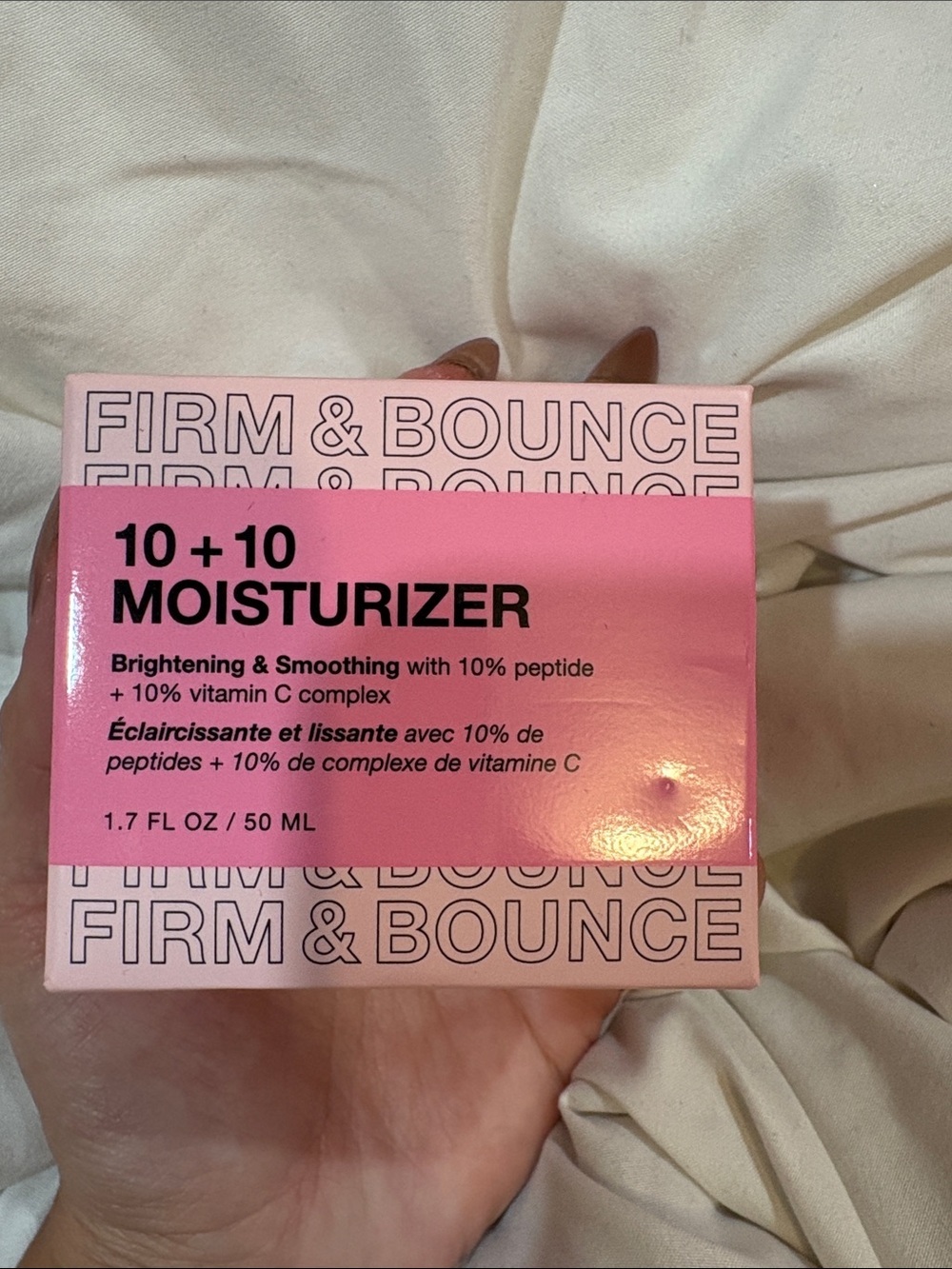 INN Beauty Project Firm & Bounce 10+10 Moisturizer BNIB